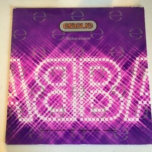 ABBA erasure Vintage Vinyl Record